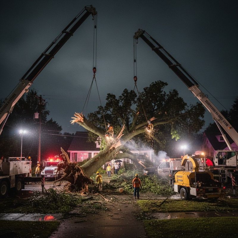 Fallen Tree Removal detail